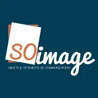 Voici le logo de la marque SO.IMAGE qui représente son identité graphique.