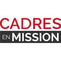 Voici le logo de la marque CADRES EN MISSION INTERNATIONAL qui représente son identité graphique.