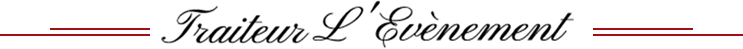 TRAITEUR L'EVENEMENT logo