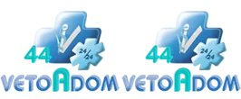 VETOADOM 44 logo