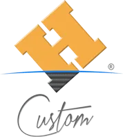 HYDROTRANSFERT CUSTOM ET PAR ABREVIATION H CUSTOM logo