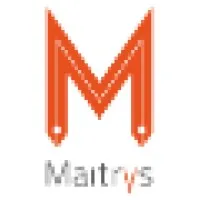 Voici le logo de la marque MAITRYS qui représente son identité graphique.