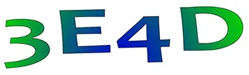 3E4D logo