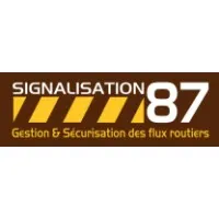 Voici le logo de la marque SIGNALISATION 87 qui représente son identité graphique.