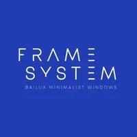 Voici le logo de la marque FRAME SYSTEM qui représente son identité graphique.