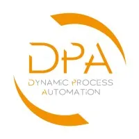 Voici le logo de la marque DYNAMIC PROCESS AUTOMATION qui représente son identité graphique.