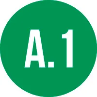 A POINT UN (A.1) logo