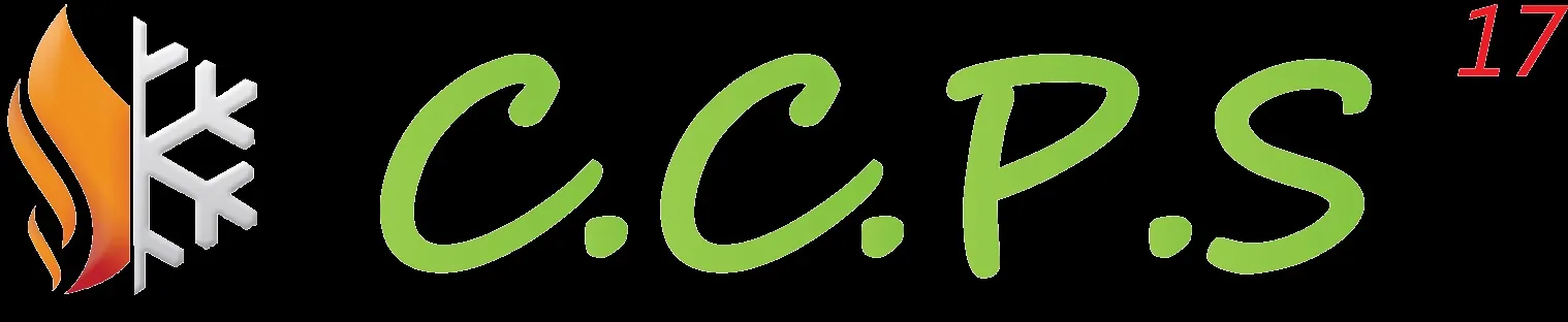 Voici le logo de la marque C.C.P.S.17 qui représente son identité graphique.