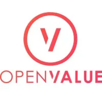 Voici le logo de la marque OPENVALUE qui représente son identité graphique.