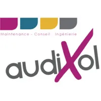 Voici le logo de la marque AUDIXOL qui représente son identité graphique.