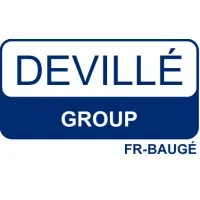 Voici le logo de la marque DEVILLE TPC SAS (DEVILLE TECHNICAL PLASTIC COMPONENTS) qui représente son identité graphique.