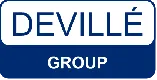 Voici le logo de la marque DEVILLE OP (DEVILLE OUEST PLASTIQUE) qui représente son identité graphique.