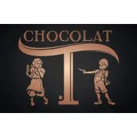 Voici le logo de la marque CHOCOLAT T qui représente son identité graphique.