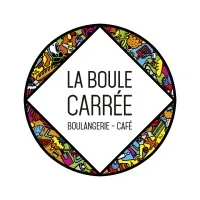 Voici le logo de la marque LA BOULE CARREE ELEPHANT qui représente son identité graphique.