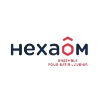 Voici le logo de la marque GROUPE HEXAOM qui représente son identité graphique.
