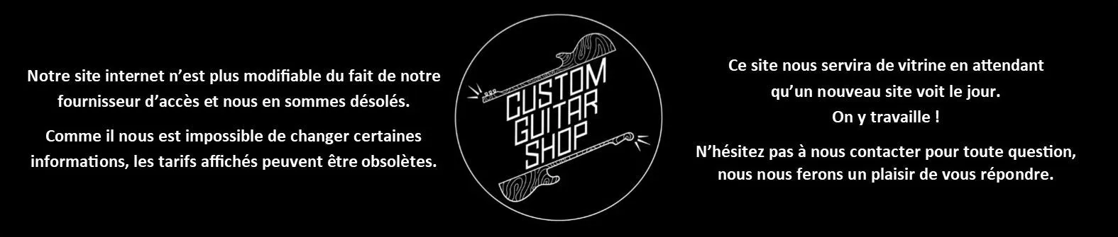 CUSTOM GUITAR SHOP logo