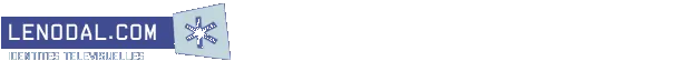 Voici le logo de la marque LE NODAL qui représente son identité graphique.