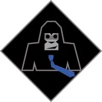 LE GORILLE EN CRAVATE logo
