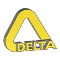 Voici le logo de la marque DELTA qui représente son identité graphique.
