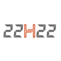 22H22 logo