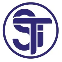 Voici le logo de la marque S.T.I qui représente son identité graphique.
