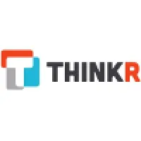 Voici le logo de la marque THINKR qui représente son identité graphique.