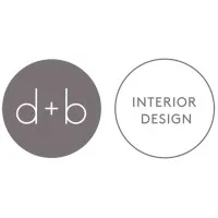 D + B INTERIOR DESIGN logo
