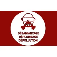 Voici le logo de la marque DESAMIANTAGE DEPLOMBAGE DEPOLUTION ENVIRONNEMENT qui représente son identité graphique.