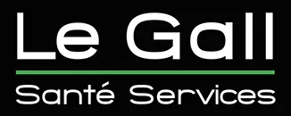 Voici le logo de la marque PHARMACIE DES HALLES (Le Gall sante services) qui représente son identité graphique.