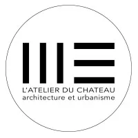 Voici le logo de la marque L'ATELIER DU CHATEAU ARCHITECTURE (L'AC) qui représente son identité graphique.