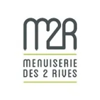 Voici le logo de la marque MENUISERIE DES 2 RIVES qui représente son identité graphique.
