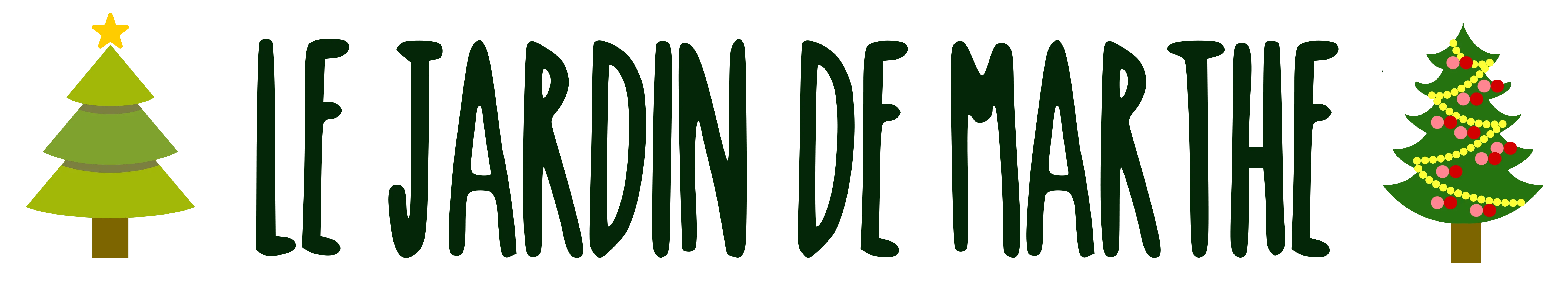 LE JARDIN DE MARTHE logo