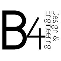 B4 DESIGN & ENGINEERING logo