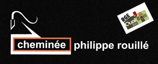 Voici le logo de la marque CHEMINEE PHILIPPE ROUILLE qui représente son identité graphique.