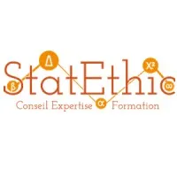Voici le logo de la marque STATETHIC qui représente son identité graphique.