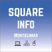 Voici le logo de la marque SQUARE INFO qui représente son identité graphique.