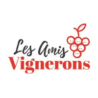 Voici le logo de la marque LES AMIS VIGNERONS qui représente son identité graphique.
