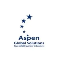 Voici le logo de la marque ASPEN GLOBAL SOLUTIONS qui représente son identité graphique.