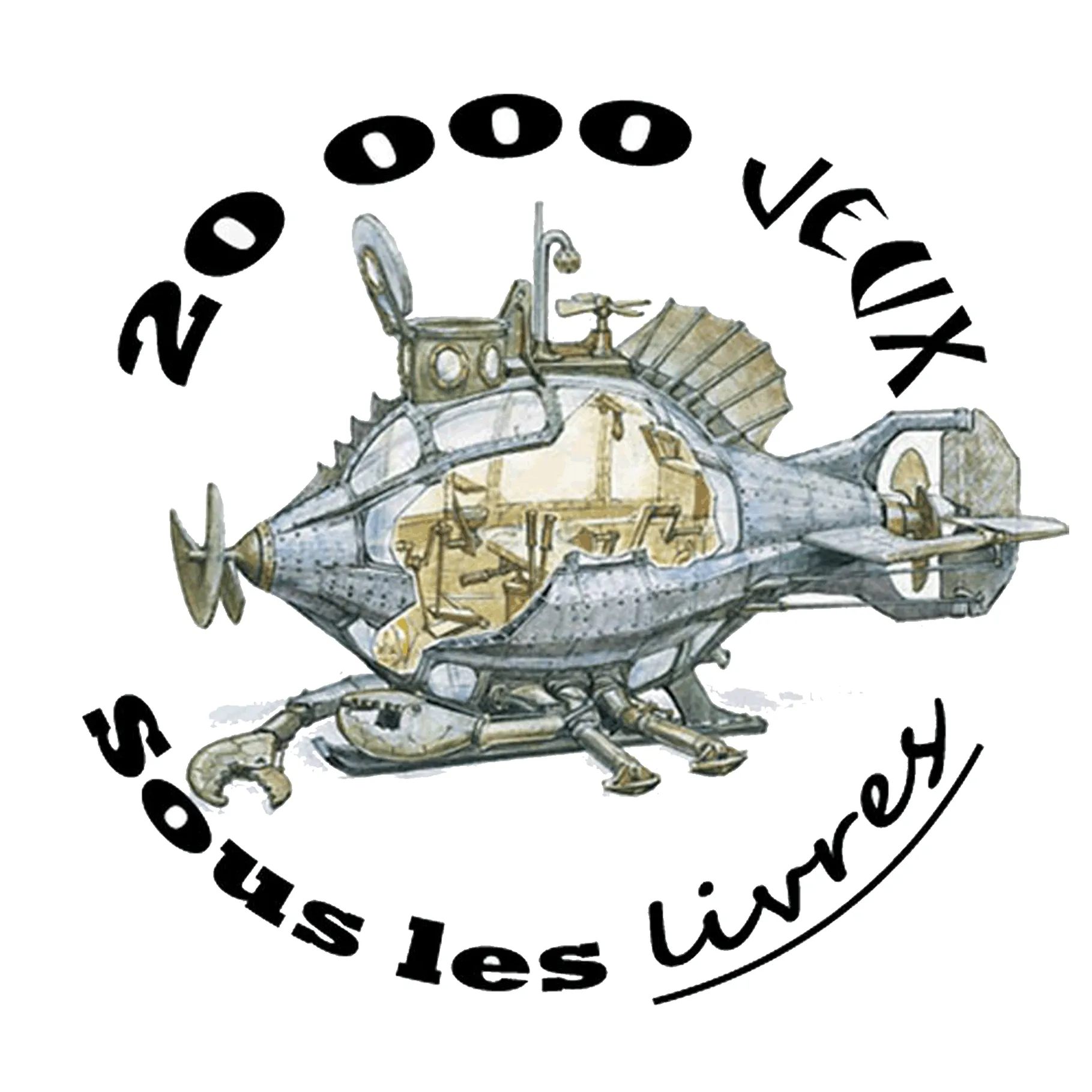 20000 JEUX SOUS LES LIVRES logo