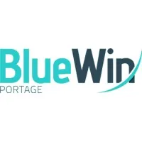 BLUE WIN PORTAGE logo