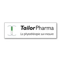 Voici le logo de la marque TAILORPHARMA qui représente son identité graphique.