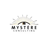 Voici le logo de la marque MYSTERE CONSULTING qui représente son identité graphique.