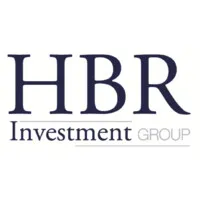 Voici le logo de la marque HBR INVESTMENT GROUP qui représente son identité graphique.