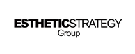 Voici le logo de la marque ESTHETIC STRATEGY qui représente son identité graphique.