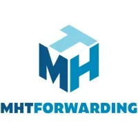 Voici le logo de la marque MHT FORWARDING qui représente son identité graphique.