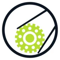 Voici le logo de la marque SUSHI ROBOTS qui représente son identité graphique.