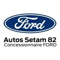 Voici le logo de la marque AUTOS SETAM 82 qui représente son identité graphique.