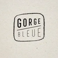 Voici le logo de la marque GORGE BLEUE qui représente son identité graphique.
