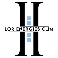 Voici le logo de la marque LOR-ENERGIES CLIM qui représente son identité graphique.