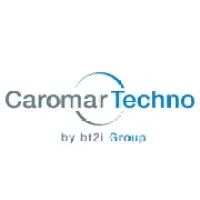 Voici le logo de la marque CAROMAR TECHNO qui représente son identité graphique.